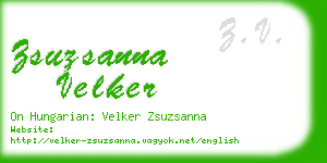 zsuzsanna velker business card